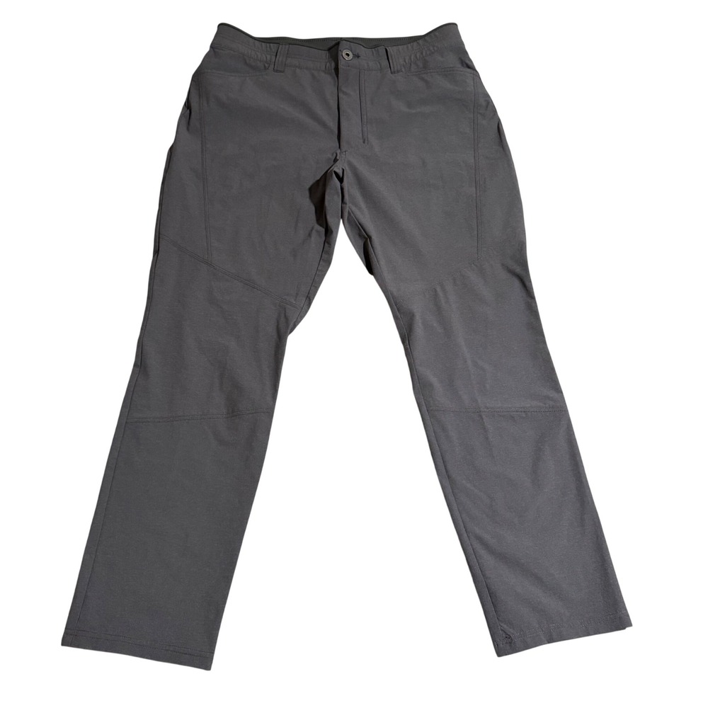 Kuhl Deceptr Mens 34x30 Gray Tuff Hiking Outdoor Tech Pants Charcoal Gorpcore